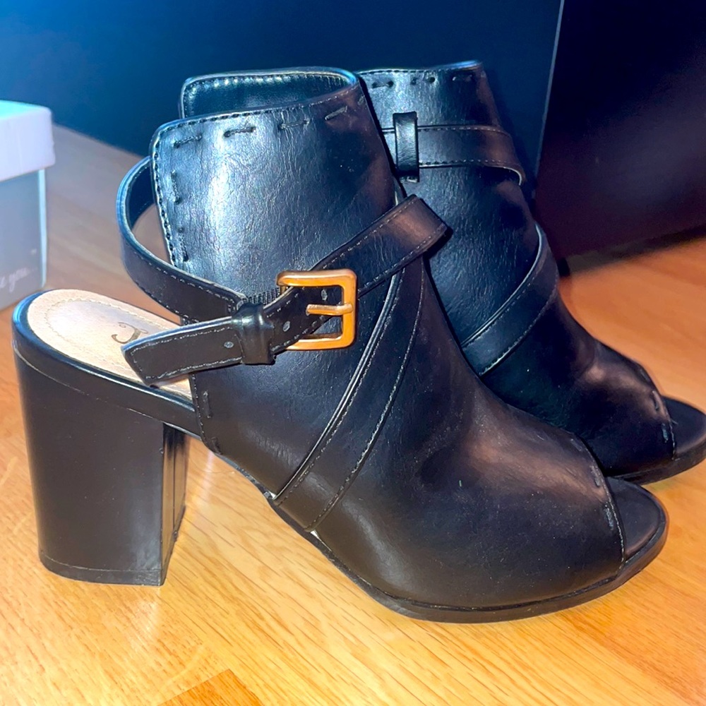 Womens Open toe boots